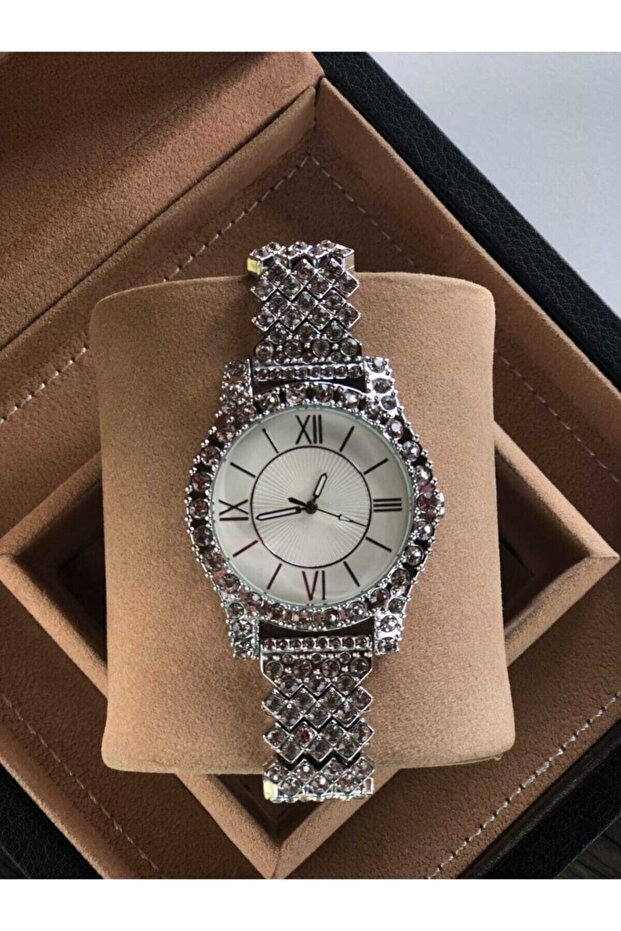 Çelik Taşlı Kadın Kol Saati - 2
