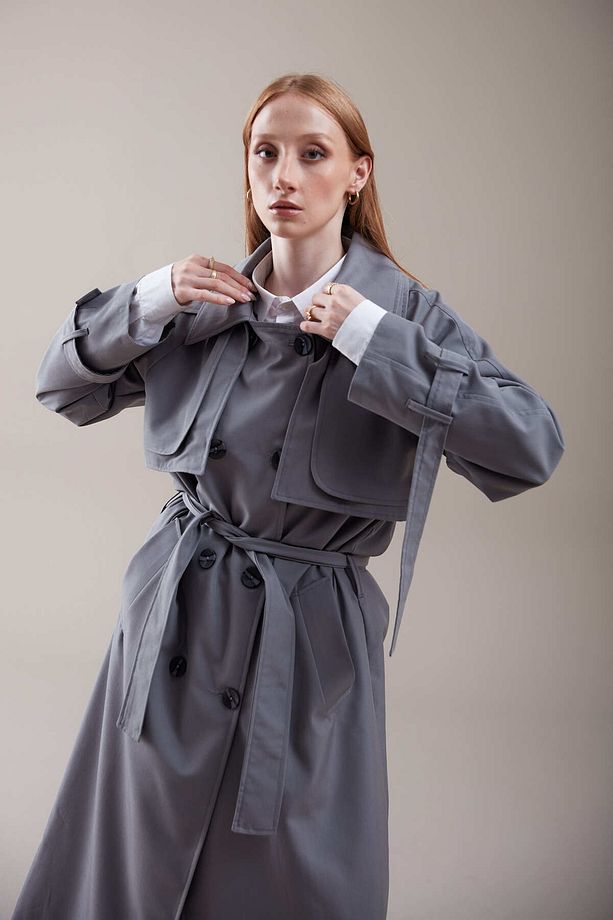 Ruby Oversize Trençkot - 4