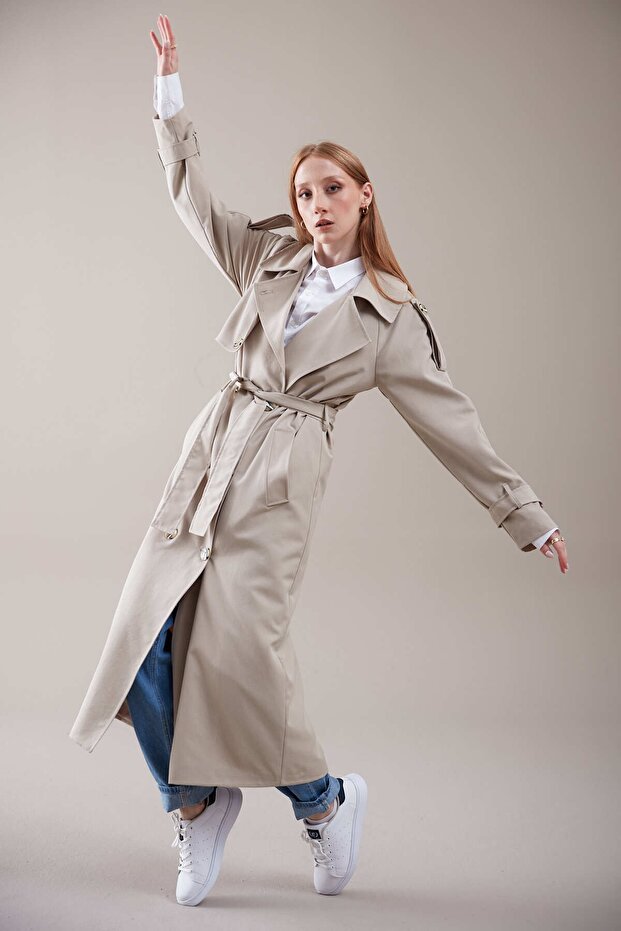 Momente Oversize Trench Coat