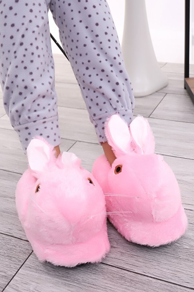 Animal H12 Rabbit Winter Slippers Indoor Silent Base Slippers
