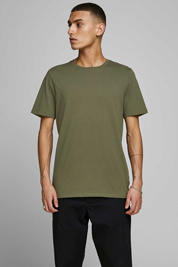 Erkek Jjeorganıc Basıc Tshırt - 1
