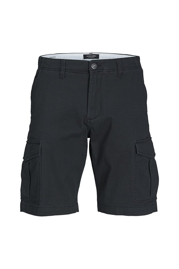 Kargo Şort, L, Siyah - 3