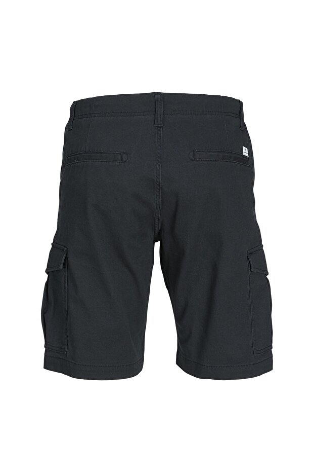 Kargo Şort, L, Siyah - 6