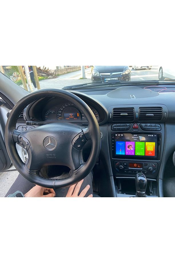 Mercedes W203 C-clk Uyumlu Android Carplay Multimedya Kamera 2/32 - 1