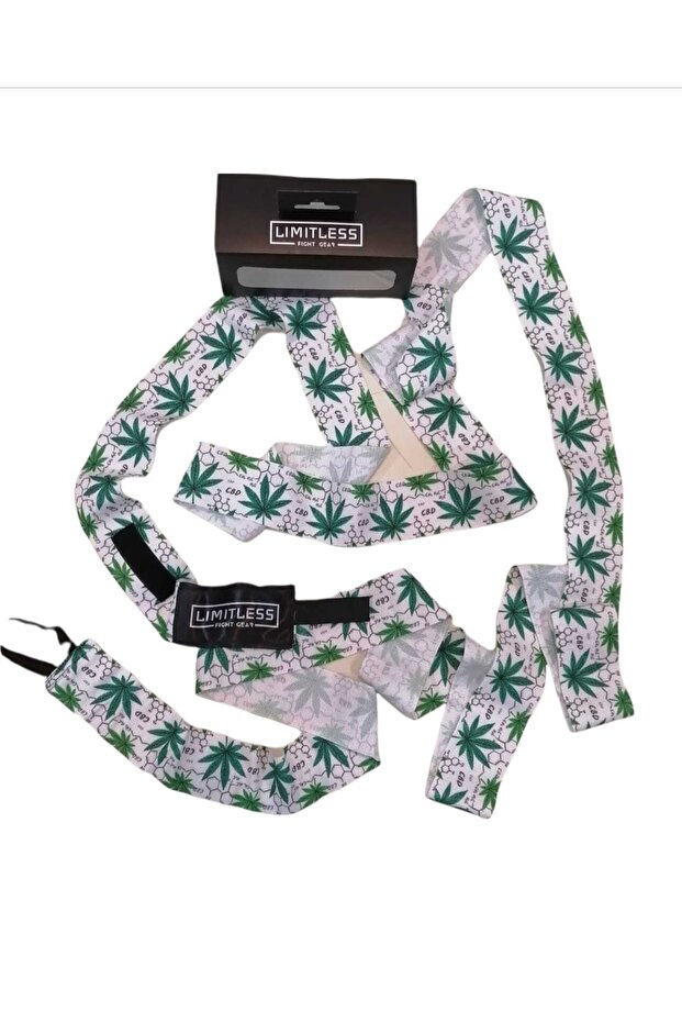 Cannabis Leaf Boks Bandajı 4.5 mtr - 3