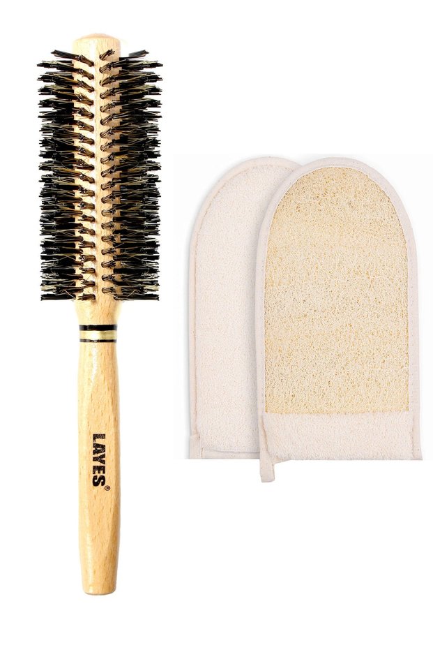 Body Pouch Oversize Glove Pouch Pumpkin Fiber Pouch And Blow Dry Brush