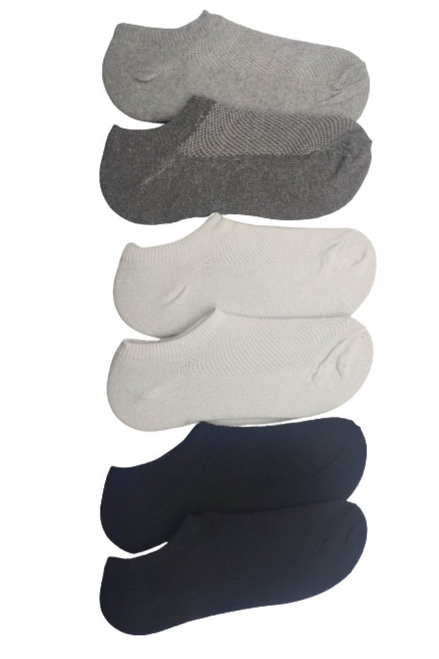 Children's 6 Pairs Snekers Zero Size Ballerina Socks