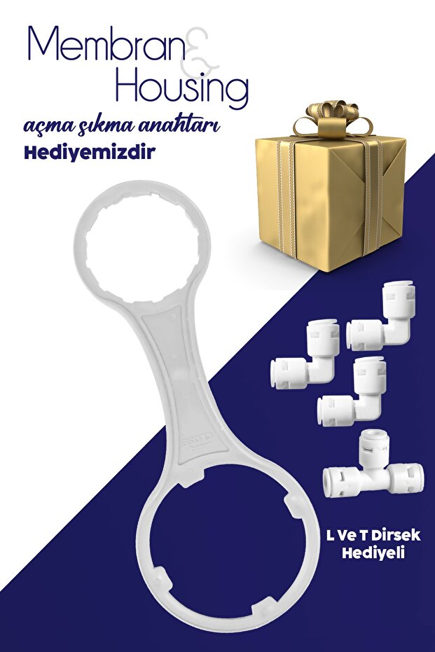 Reverse Osmosis Açık Kasa Su Arıtma 6'lı Filtre Seti 11 Aşamalı (1011) - 2
