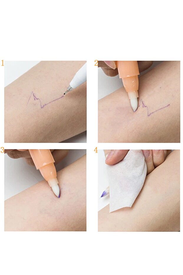 Microblading Işaretleme Kalemi Silgisi - 3