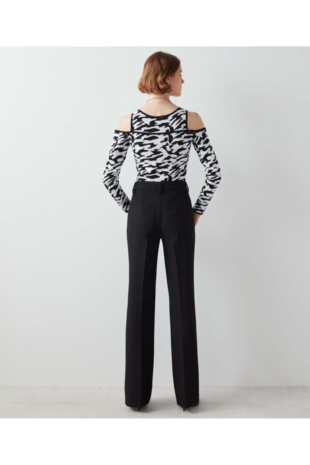 Geniş Paça Pantolon - 3