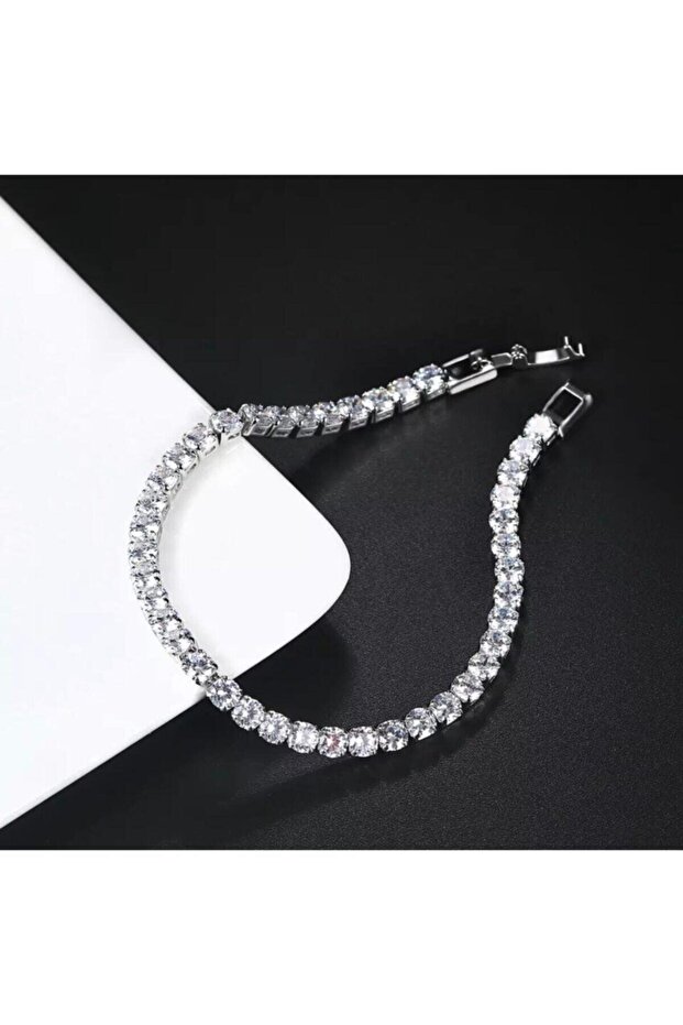 Women's Zircon Stone Waterway Bracelet