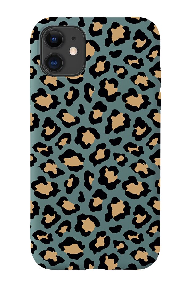 حافظة هاتف آيفون 11 بنمط الفهد - 1