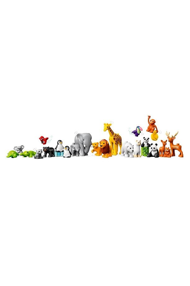 10975 Lego Duplo - Vahşi Dünya Hayvanları, 141 parça +2 yaş - 3