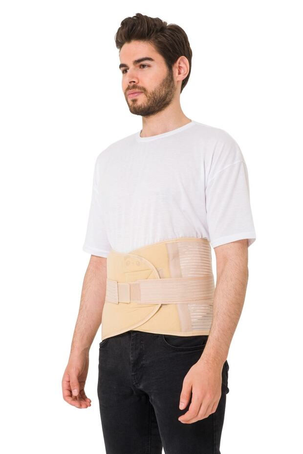 Beige Waist Corset - Belly Corset