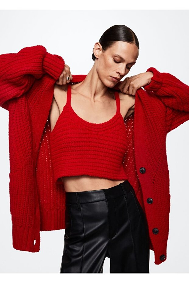 Askılı Triko Üst - 1