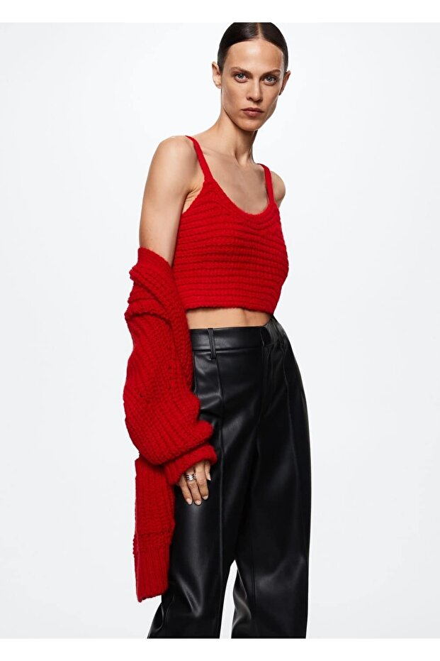 Askılı Triko Üst - 6