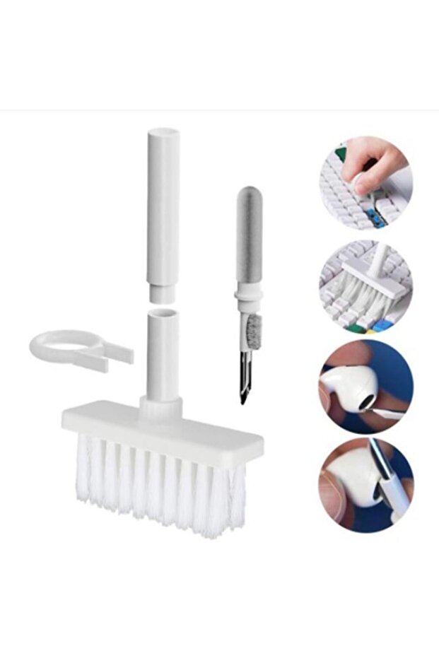 Keyboard Cleaning Brush Set-Earphone Cleaning Brush Set-5 In 1 Feature Cleaning Set
