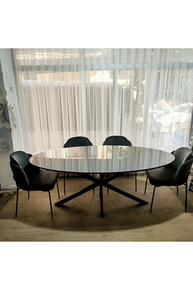 Elips Masa Modern Sandalye - 4