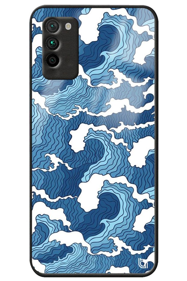 Samsung Galaxy S20 Fe Wave Premium Patterned Glossy Phone Case