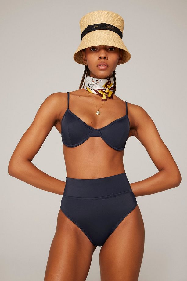 Solana Econyl® Pin-up Yüksek Belli Derin Koyu Lacivert - 3