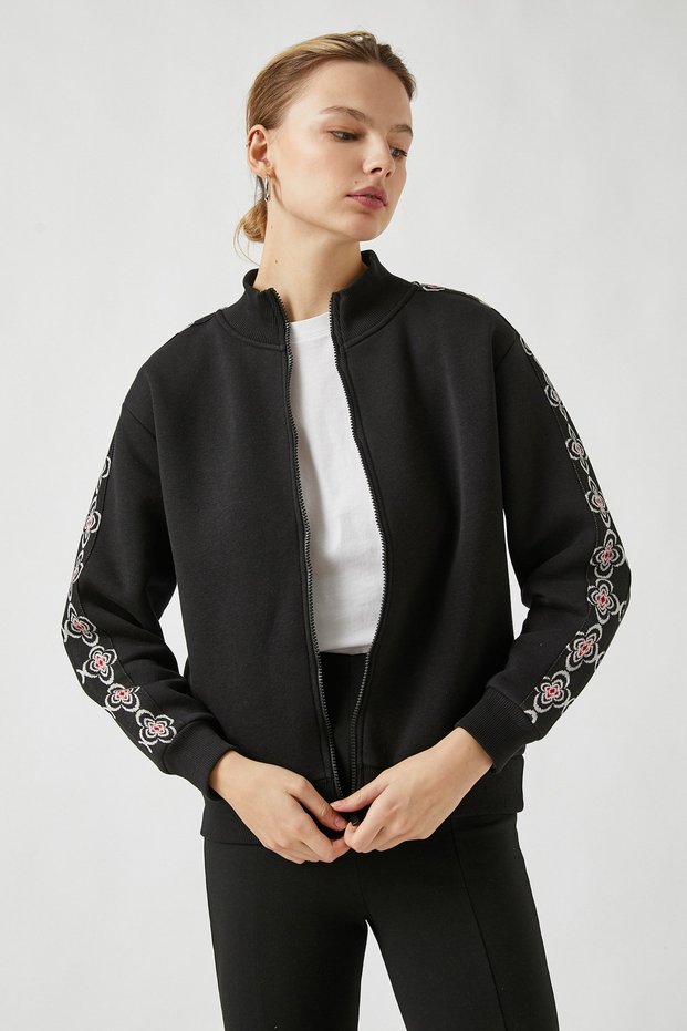 Women's Black Sweatshirt 2WPK10003EK