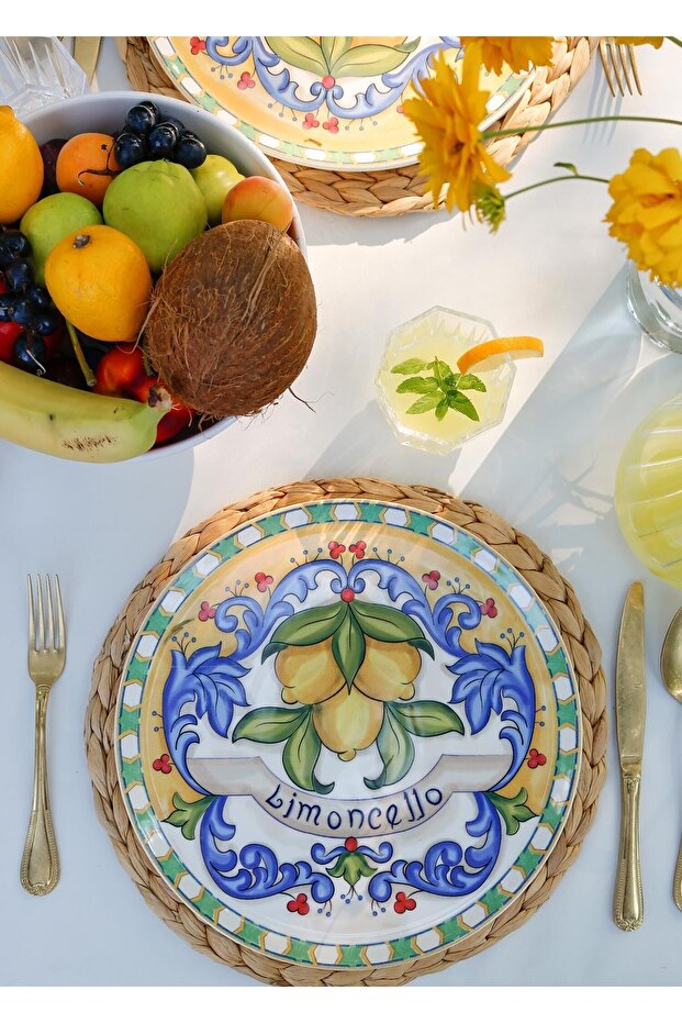 Limoncello Servis Tabağı - 30 Cm - 3