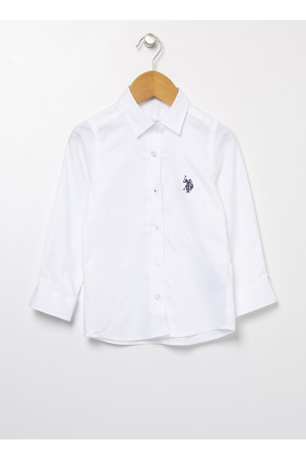 Plain White Girls' Shirt G084Sz004.000.1450364.Vr013