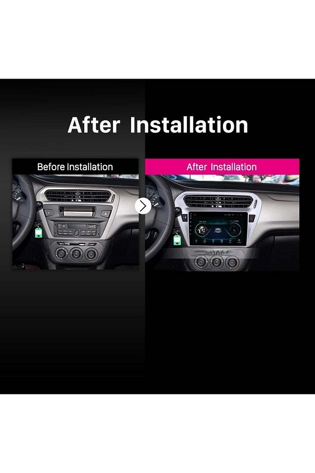 Citroen C-elysee  Uyumlu  Android Multimedya Navigasyon Teyp - 4