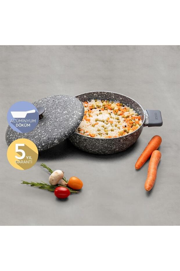 Perge Döküm Pilav Tencere 26 Cm - 8
