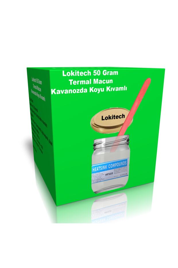 Hy51g Termal Macun 50 gram Kavanoz Termal Silikon Işlemci Silikonu Işlemci Macunu - 2
