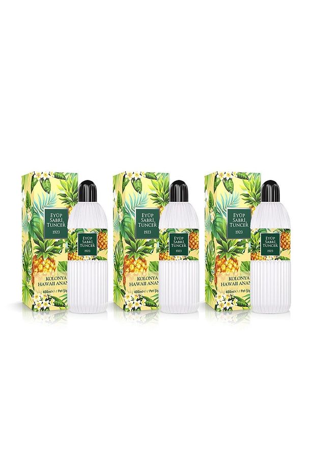 Hawaii Ananas Kolonya 400 Ml X 3 - 1