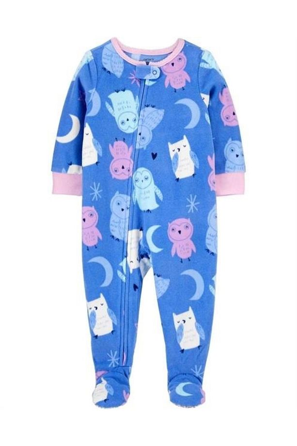Carters 1j207310 Kız Bebek Tekli Pijama Tulum - 1