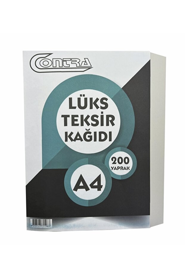 3 Paket Teksir Kağıdı 200'lü - 2