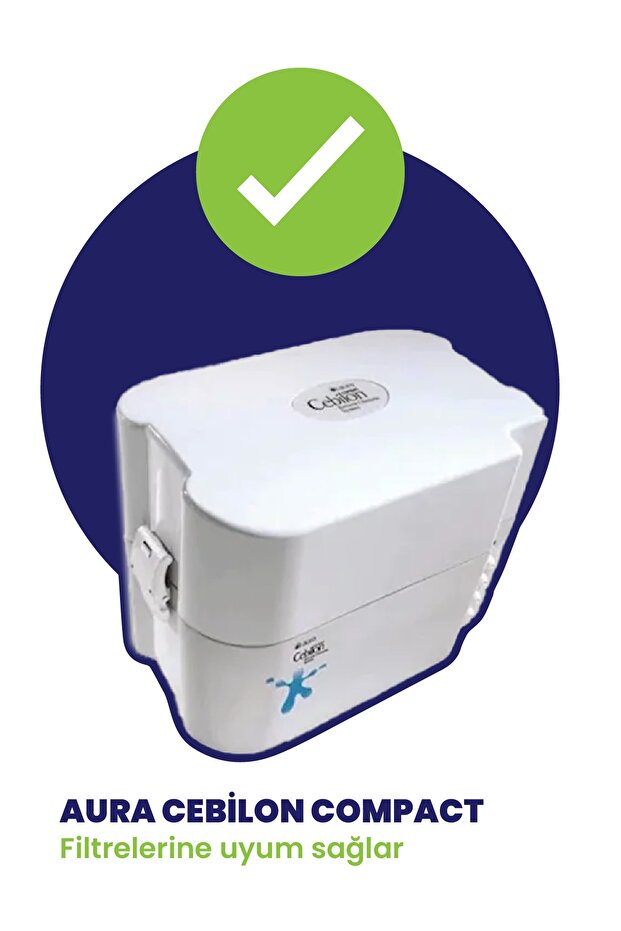 Reverse Osmosis Açık Kasa Su Arıtma 6'lı Filtre Seti 11 Aşamalı (1011) - 5