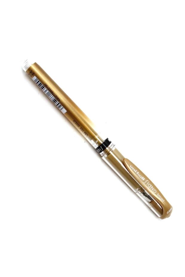 Roller Kalem Signo Broad Jel Bilye Uç Davetiye 1.0 mm Altın Um-153 - 1