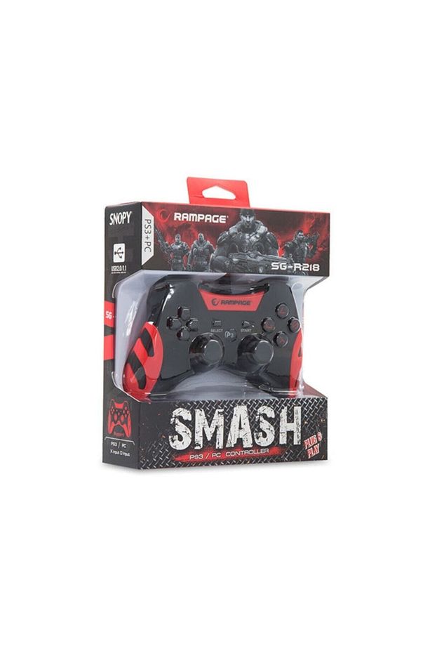 Sg-r218 Ps3/pc Usb Gamepad Kırmızı - 4