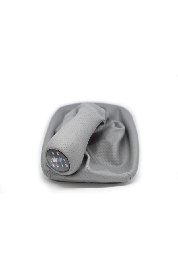 Bmw E30 - E34 Dot Model Gray Color Gear Bellow + Gear Knob