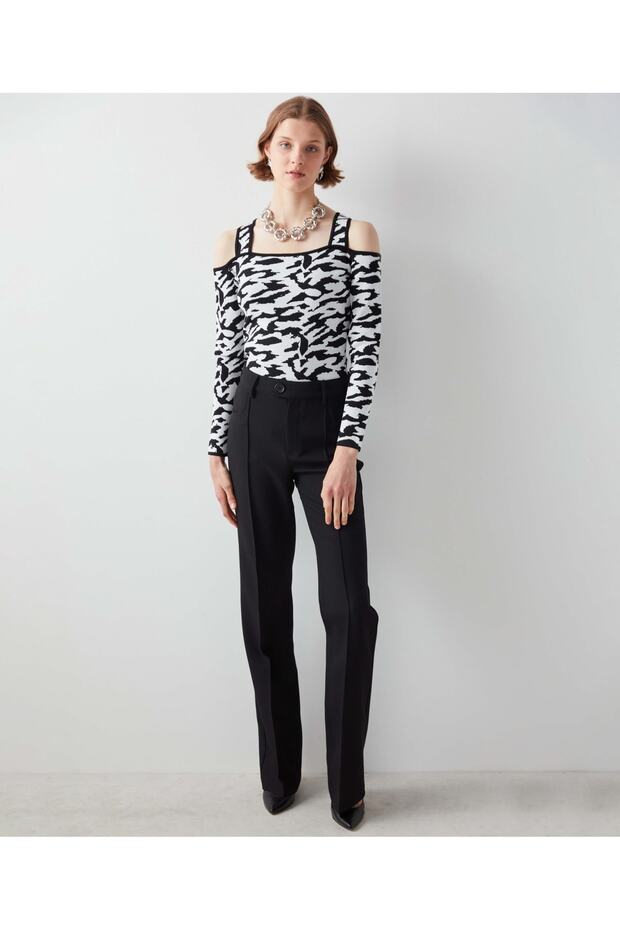 Geniş Paça Pantolon - 2