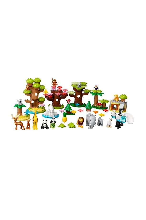 10975 Lego Duplo - Vahşi Dünya Hayvanları, 141 parça +2 yaş - 5