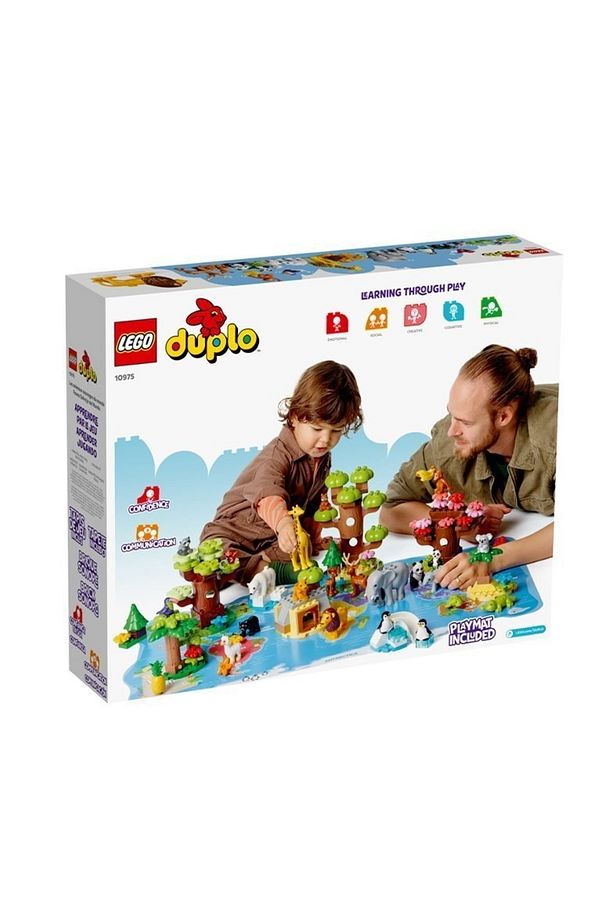 10975 Lego Duplo - Vahşi Dünya Hayvanları, 141 parça +2 yaş - 6