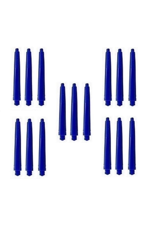 5 Set (15 PCS) 41mm Nylon Darts Shaft-shaftBlue