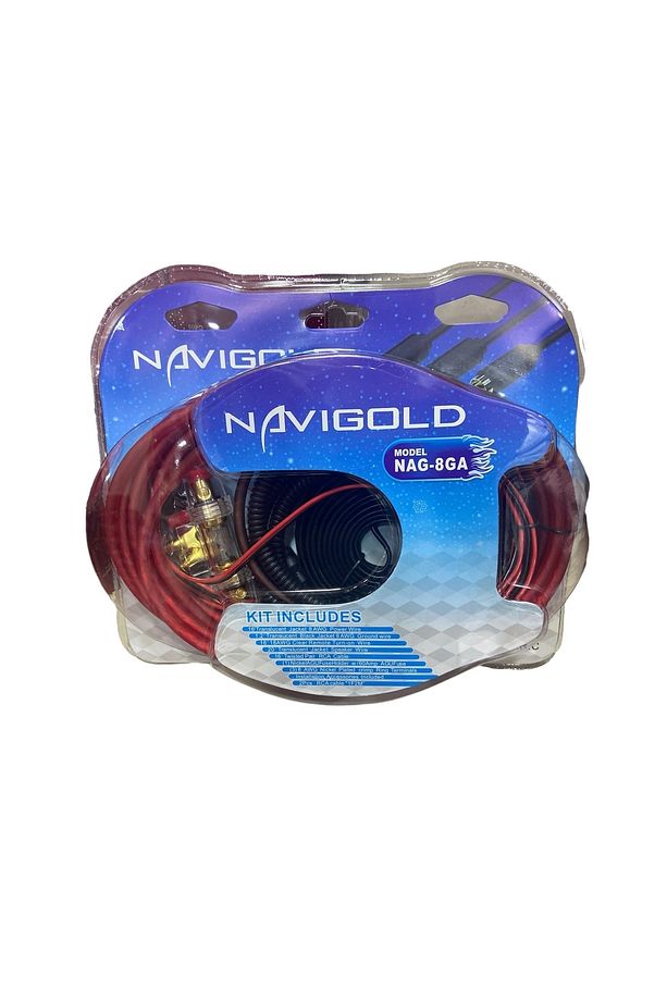 Nag-8ga 8ga Profesyonel Set Kablo 8 Ga Kalın Kaliteli Profesyonel Full + Full Anfi Set Kablo - 1
