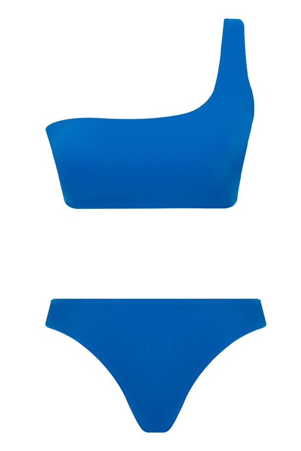 Auretta Econyl® Tek Omuzlu Brazilian Mavi - 6