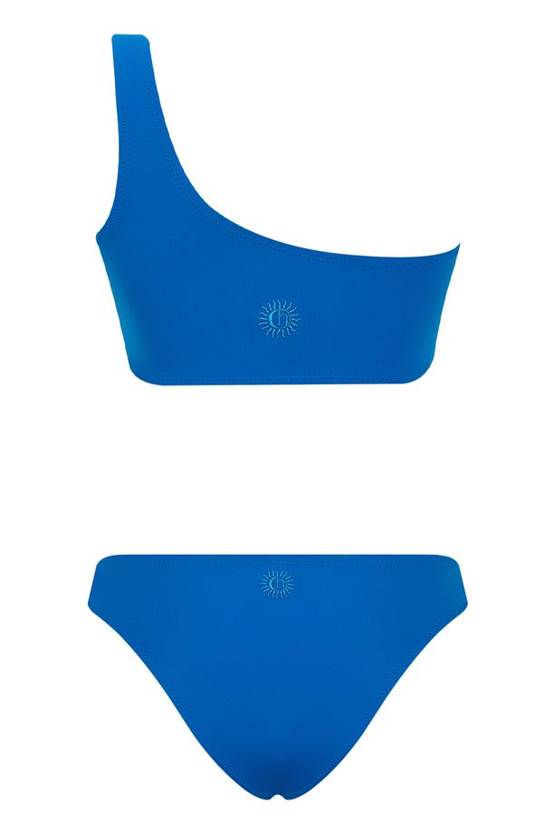 Auretta Econyl® Tek Omuzlu Brazilian Mavi - 7