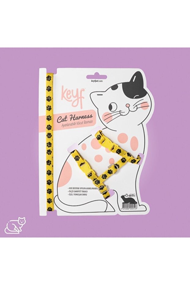 Cat Body Collar Adjustable