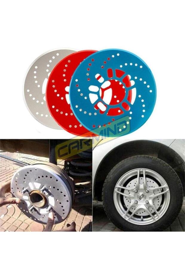 غطاء قرص الطبل المزخرف (قطعتين) متوافق