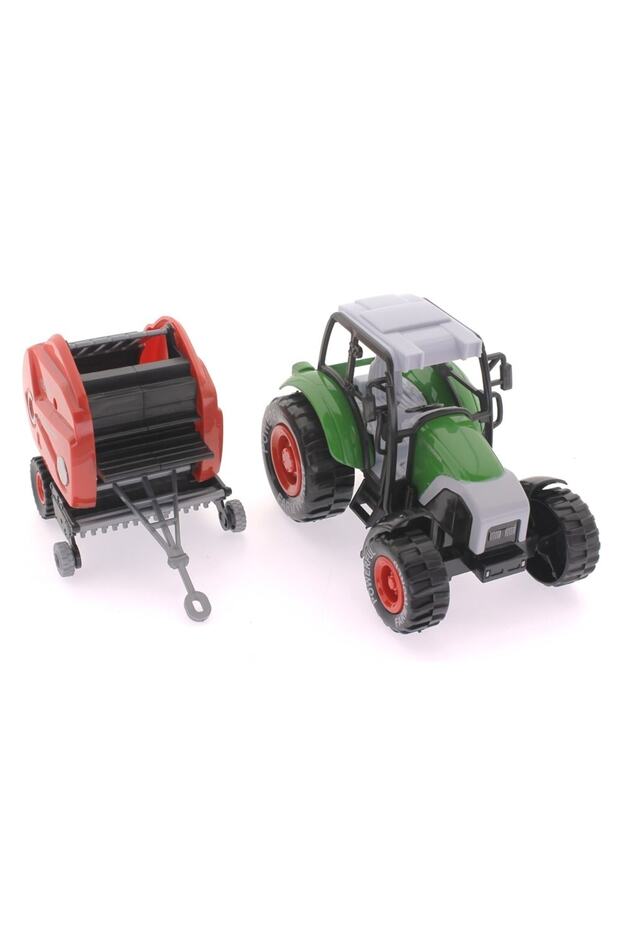 Sürtmeli Die Cast Yeşil Traktörlü Biçerdöver - 5
