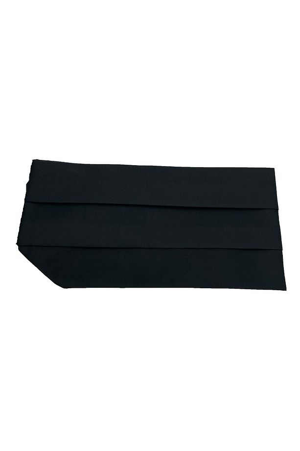 Siyah Kuşak Papyon Mendil Set - 2