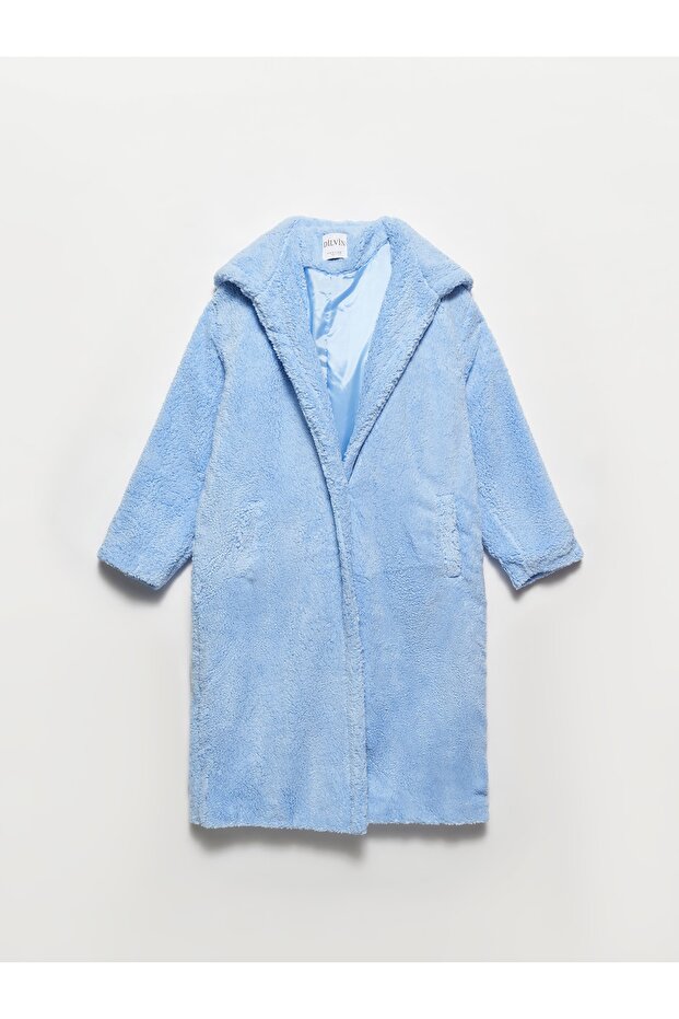 6873 Peluş Kaban-bebe Mavi - 1