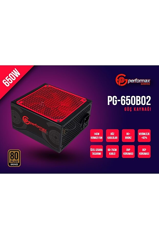 Pg-650b02 650w 80 Bronze Box Psu - 1